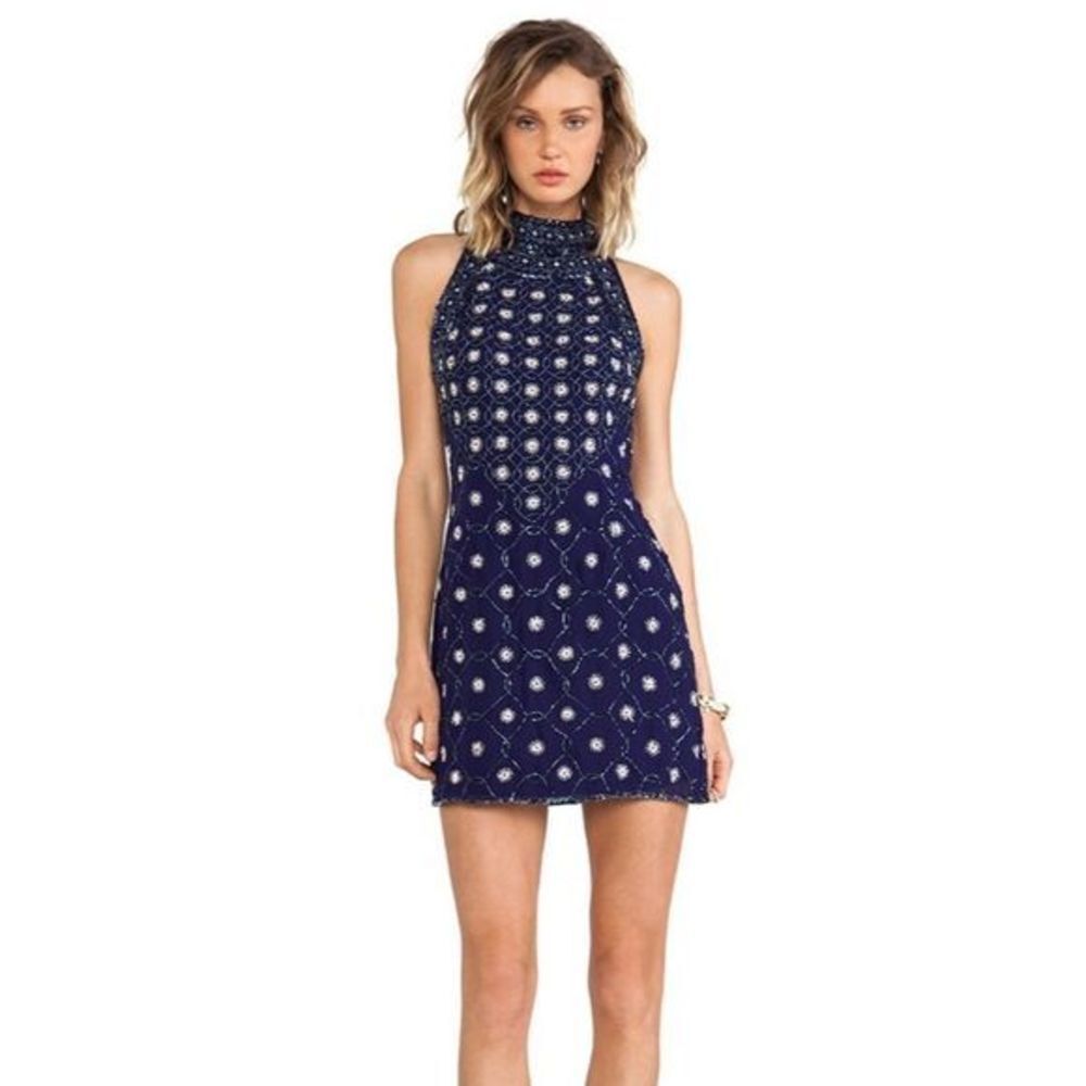 TFNC‎ LONDON Priscilla Dress in Navy